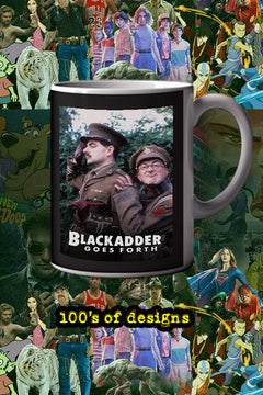 Blackadder Goes Forth 11oz Mug | Blackadder Goes Forth Design | Captain Blackadder Mug