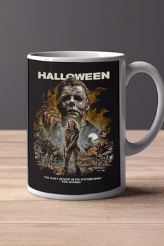 Horror Halloween 11oz Mug | Scary Movie Lover Gift | Spooky Season Coffee Cup