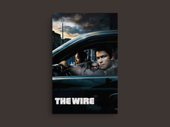 The Wire Canvas Print | Stringer Bell Andre Royo Wood Harris Marlo Stanfield Elba TV Show Design Art Wall Decor Home Office Gift