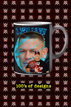 JOHN CENA 11oz Mug | Pro Wrestling Legend JOHN CENA | Gift for WWE Fans | Collector's Item | Wrestling Fan Memorabilia