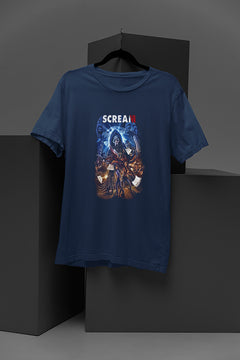 Horror Scream | Scary Movie Neon Shirt | Ghost Face Halloween