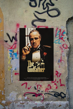 The Godfather Al Pacino Premium Gloss Poster | Film Memorabilia Art Print | Retro Mafia Movie Wall Decor