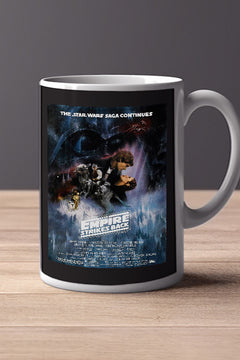 Star Wars The Empire Strikes Back 11oz Mug | Film Memorabilia | Star Wars Design | Luke Skywalker