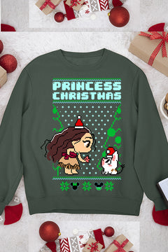 UGLY Moana Christmas Adventure | Trendy Ugly Design | Fun Holiday Sweatshirt | Iconic