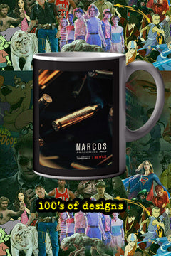 Narcos 11oz Mug | Narcos Poster Design | Featuring Lead Actor Name