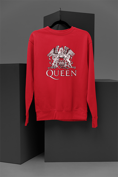 Queen Vintage Rock Band Sweatshirt | 70s Glam Rock Queen Inspired Shirt | Retro Freddie Mercury Top | Bohemian Rhapsody Clothing | Music Fan Gift