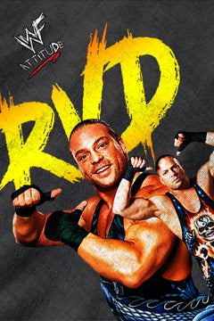 ROB VAN DAM WWE T-Shirt | ECW Champion | Wrestling Legend | Attitude Era Icon