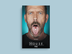 House M.D Canvas Print | Dr. Gregory House | TV Show House M.D Art | Hugh Laurie Poster