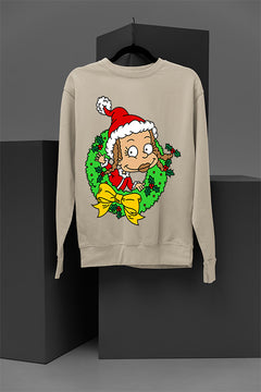 UGLY '90s Nostalgia Rugrats Susie Christmas Sweatshirt | Classic Cartoon Uni