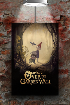 Over the Garden Wall - Elijah Wood Poster Print | TV Show Fan Art | Gloss Finish Wall Decor | Cartoon Network Design