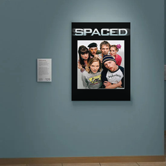 Spaced Canvas Print | Simon Pegg Nick Frost TV Show Spaced Art Poster Wall Decor - SEO Keywords: Spaced, TV show, canvas print, Simon Pegg, Nick Frost