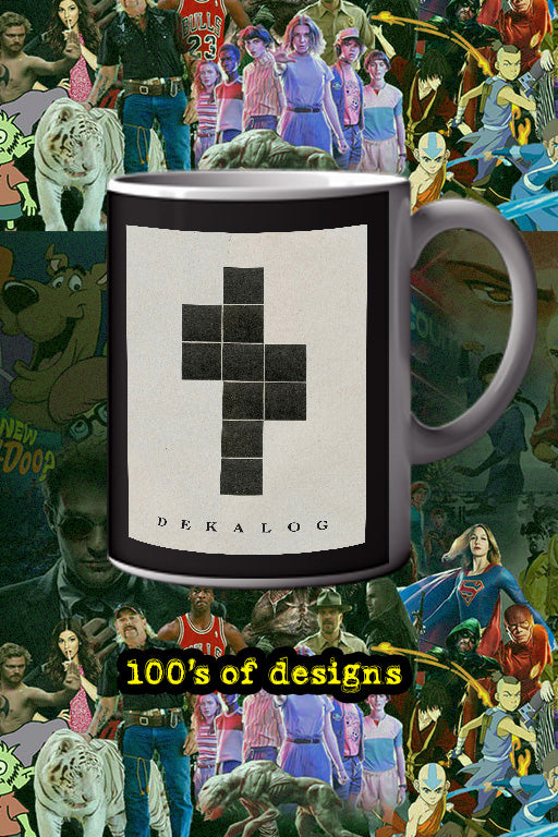 Dekalog 11oz Mug | TV Show Poster Design | Lead Actors Name