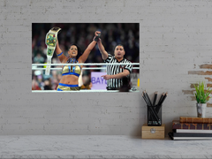 Bayley Becomes WWE Womans World Champion | Wrestlemania 40 Poster | Limited Edition | Wrestling Fan Gift | Collectible Print | Home Decor | Entertainment Memorabilia