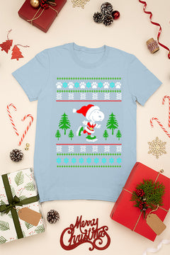 KIDS UGLY Peanuts Snoopy Christmas Spirit Tee | Vintage Snoopy Design | Retro Kids