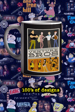 The Venture Bros 11oz Mug featuring Hank and Dean Venture | TV Show Design