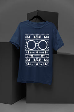 UGLY Festive Harry Potter Christmas T-shirt | Wizarding World Holiday Tee | Magical Xmas Apparel