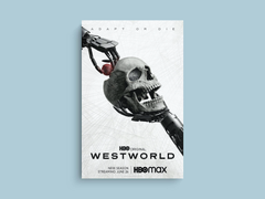 Westworld Canvas Print | Evan Rachel Wood | TV Show Design