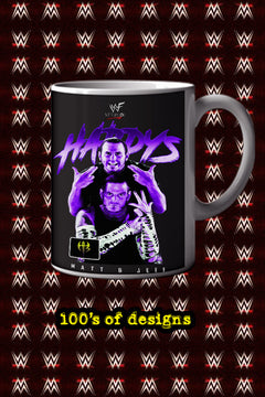 HARDY BOYS 11oz Mug Pro Wrestling Matt Jeff Hardy Collector's | Gift for Wrestling Fans Ideal for Coffee Tea Beverage