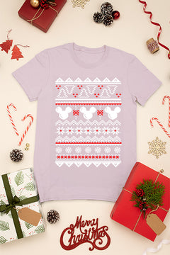 KIDS UGLY Mickey Mouse Christmas Jingle | Vintage | Retro | Kids Holiday Cheer | Fest