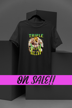 Triple H WWE Attitude Era Icon | The Game Cerebral Assassin Shirt | WWE Wrestling Legend Tee