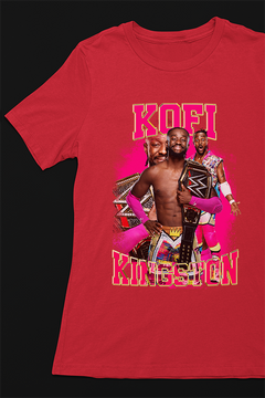 Kofi Kingston | WWE Superstar | New Day Era | Champion Shirt | Wrestling Tee | Fan Favorite