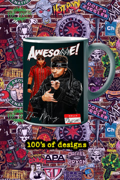 THE MIZ 11oz Mug Featuring Pro Wrestling Star THE MIZ | WWE Fan Merchandise | Wrestling Collectibles | Unique Coffee Mug