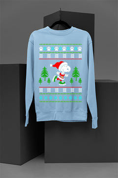 UGLY Vintage Snoopy Christmas Sweatshirt | Retro Peanuts Holiday Pullover | Classic Snoopy Era