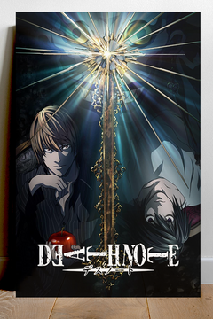 Death Note: Light Yagami Gloss Poster | Anime TV Show Memorabilia | Stylish Wall Art | Japanese Manga Decor