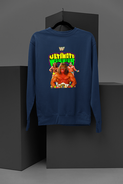 ULTIMATE WARRIOR WWE Sweatshirt | Iconic 80s Wrestling Legend | Retro Merchandise