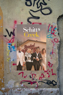 Schitt's Creek Dan Levy David Rose Premium Gloss Poster | TV Show Schitt's Creek Design | Pop Culture Wall Art | Moira Rose | Alexis Rose