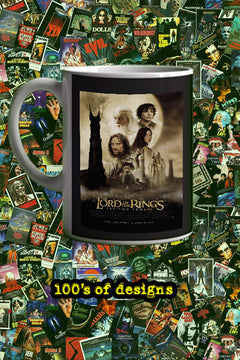 LOTR The Two Towers 11oz Mug | Film Memorabilia | LOTR The Two Towers Design | Frodo Baggins Mug