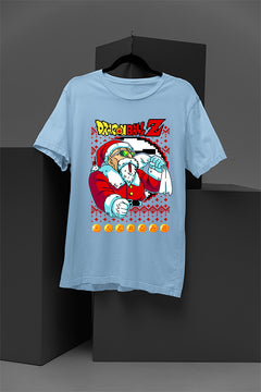 UGLY Roshi Christmas Chaos | Dragon Ball Z Santa Shirt | Festive Anime Wear | Retro Anime