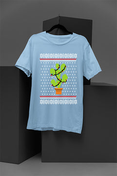 UGLY Christmas Cactus Chaos T-Shirt | Retro Christmas | Festive Fun | Vintage Vibes |