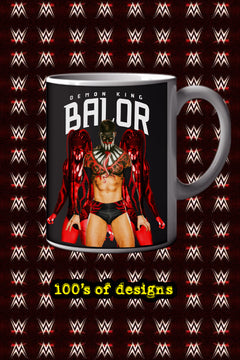 DEMON KING BALOR 11oz Mug | Pro Wrestling Superstar Finn Balor Demon King Design