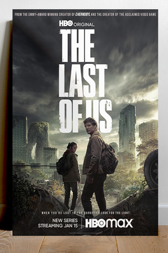 The Last of Us Poster featuring Joel and Ellie | TV Show Design | Gloss Print | Wall Decor | Art Print | Bestseller