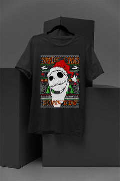 UGLY Nightmare Before Christmas Sandy Claws Jack | Vintage Christmas Ugly Design | Retro Holiday Apparel |