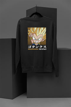 Goten | Dragon Ball Z Sweatshirt | Anime Armor | Super Saiyan | Youthful Warrior Apparel