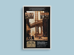 Once Upon a Time in America Canvas Print | Robert De Niro | Film Poster Art | Vintage Movie Decor