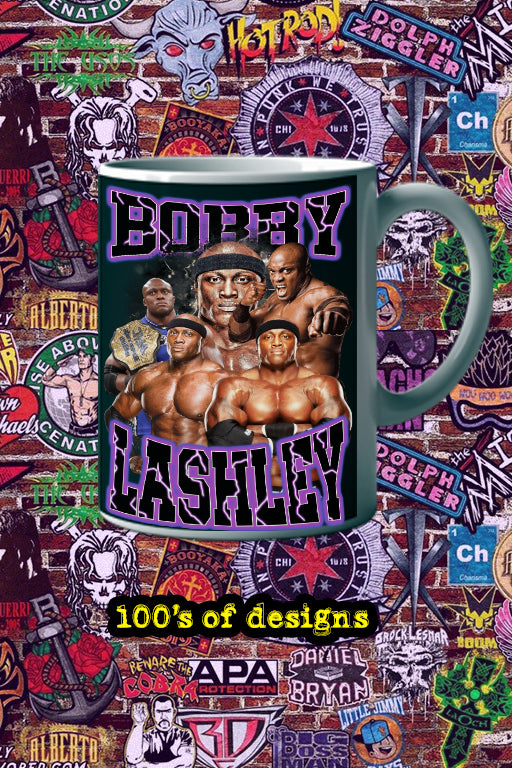BOBBY LASHLEY 11oz Mug | Pro Wrestling Champion Design