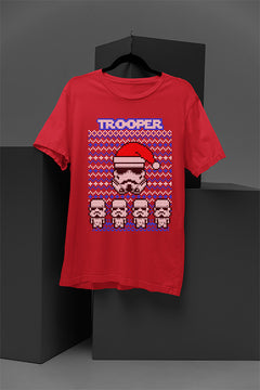 UGLY Galactic Festivities | Star Wars Storm Trooper in a Santa Hat | Christmas Ugly Designs