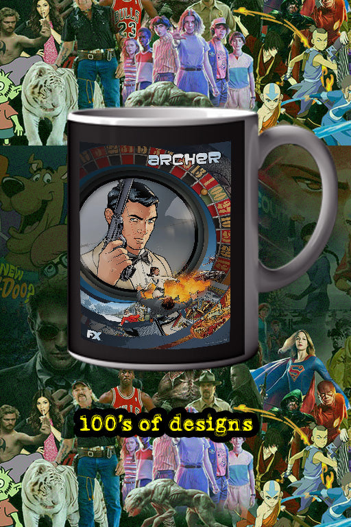 Archer 11oz Mug | Sterling Archer Poster Design