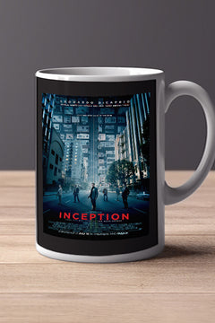 Inception 11oz Mug Leonardo DiCaprio | Film Memorabilia Design