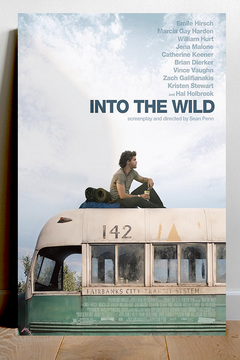 Into the Wild Emile Hirsch Premium Gloss Poster | Film Fan Art | Movie Memorabilia | Wanderlust Decor