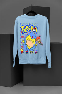 UGLY Psyduck Christmas Chaos | Psyduck Pokemon Retro | Ugly Christmas Sweatshirt | Vintage