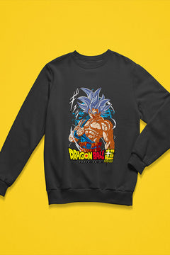 Goku Dragon Ball Z Super Saiyan Power Sweatshirt | Anime Fan Apparel | DBZ Merch |