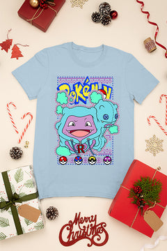 KIDS UGLY Koffing from Pokemon Christmas T-Shirt | Vintage 90s Era |