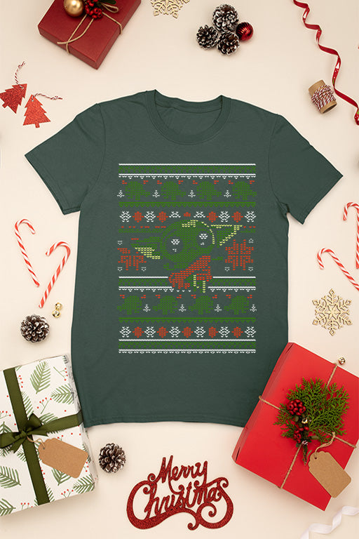 KIDS UGLY: Star Wars Baby Yoda Christmas Explosion | Kids' Ugly Christmas Shirt