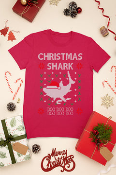 KIDS UGLY Christmas Shark | Kids Christmas Ugly Design | Festive Holiday Apparel | Trend