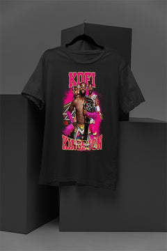 Kofi Kingston WWE | New Day Champion Shirt | High-Flying WrestleMania Icon