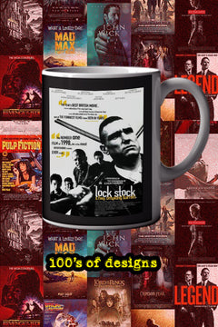 Lock, Stock and Two Smoking Barrels 11oz Mug Jason Statham Film Memorabilia Poster Design | Movie Collectibles Merchandise